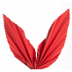 Red Paper Leaves | Kraft Paper Palm Leaves